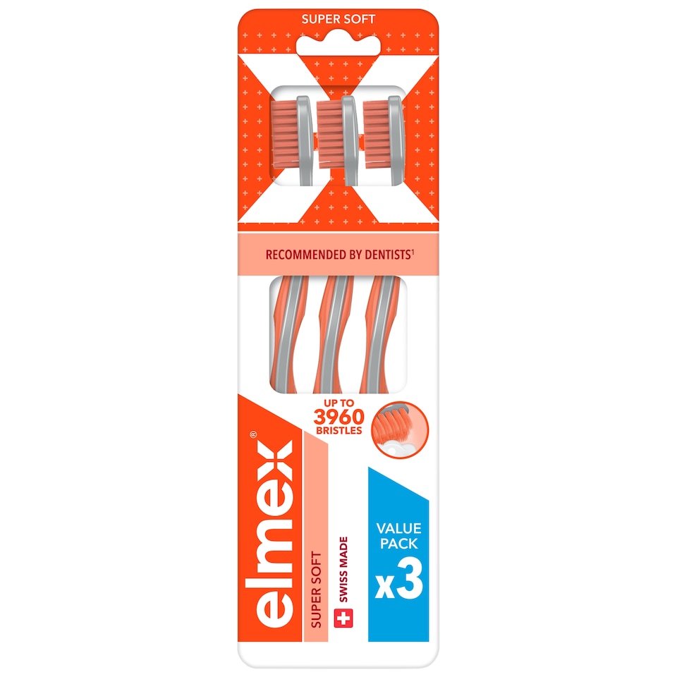 Obrázek 1 pro produkt elmex® Super Soft zubní kartáček 3ks