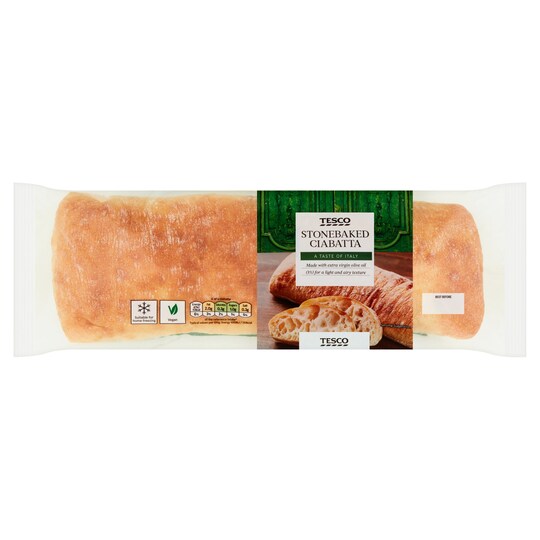Tesco Ciabatta Bread Each