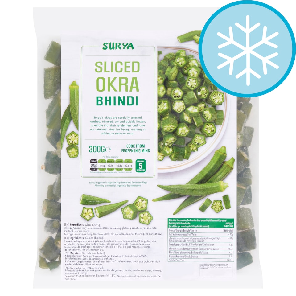 Surya Cut Okra 300g