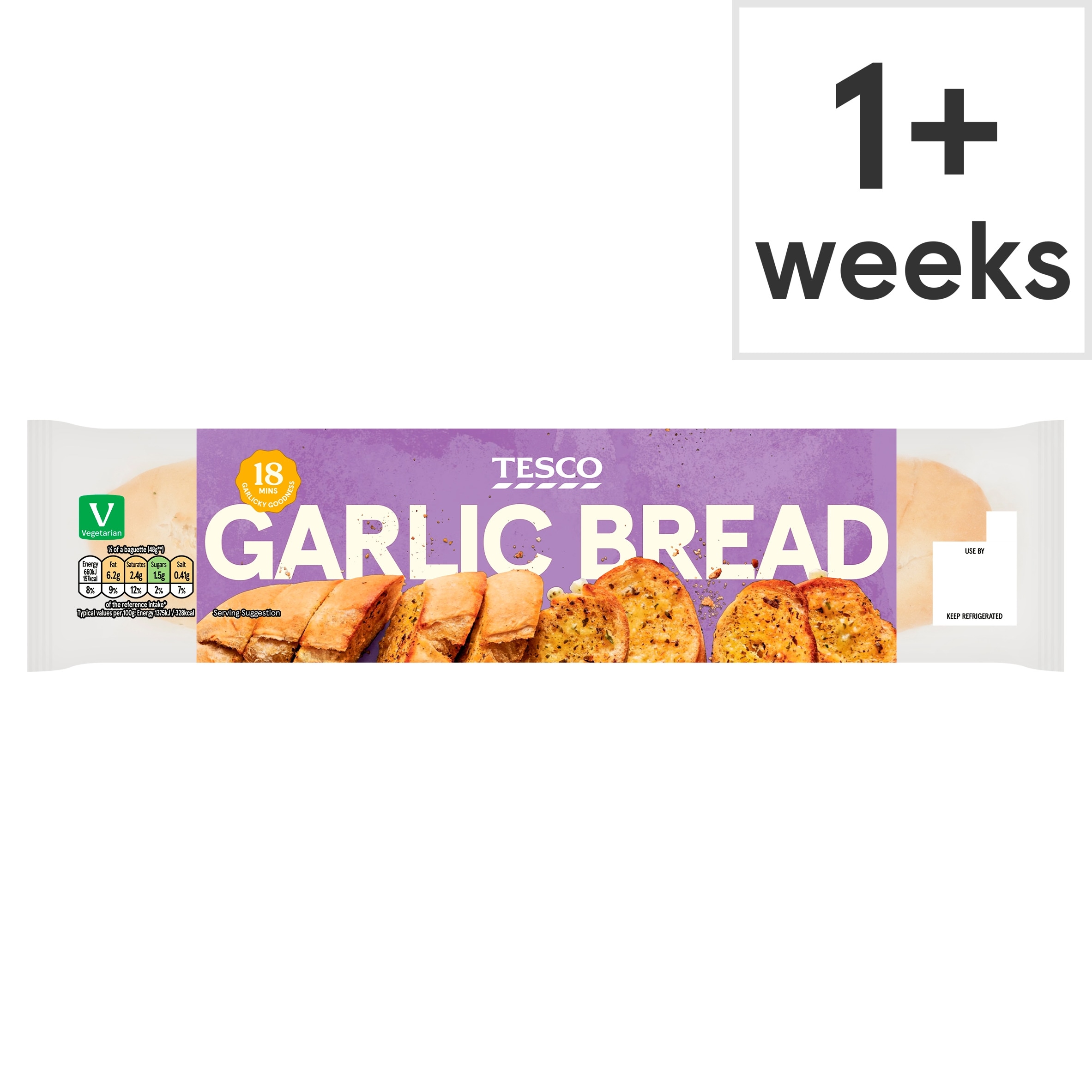 Tesco Garlic Baguette 205g