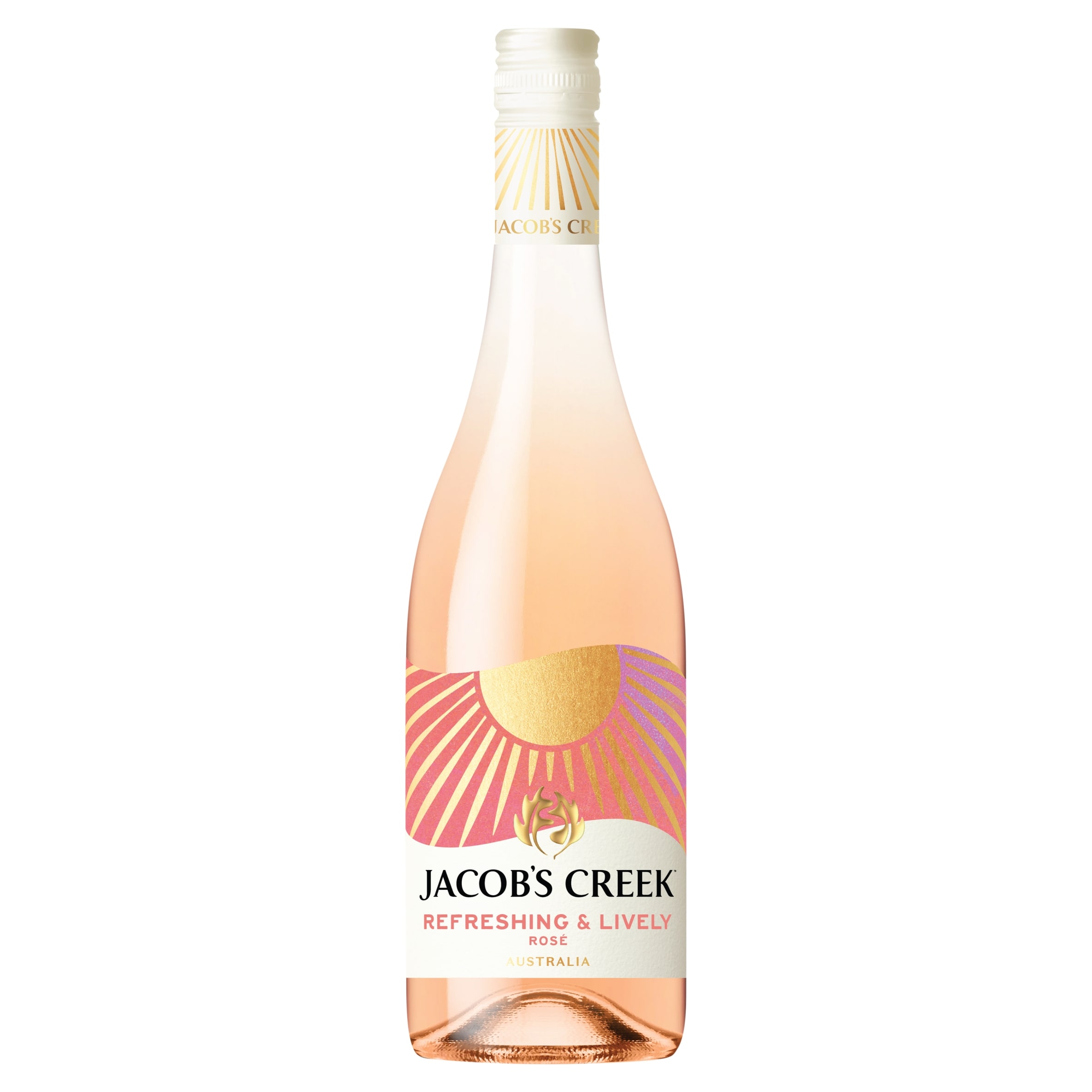 Jacob's Creek Refreshing & Lively Rose Wine 75cl