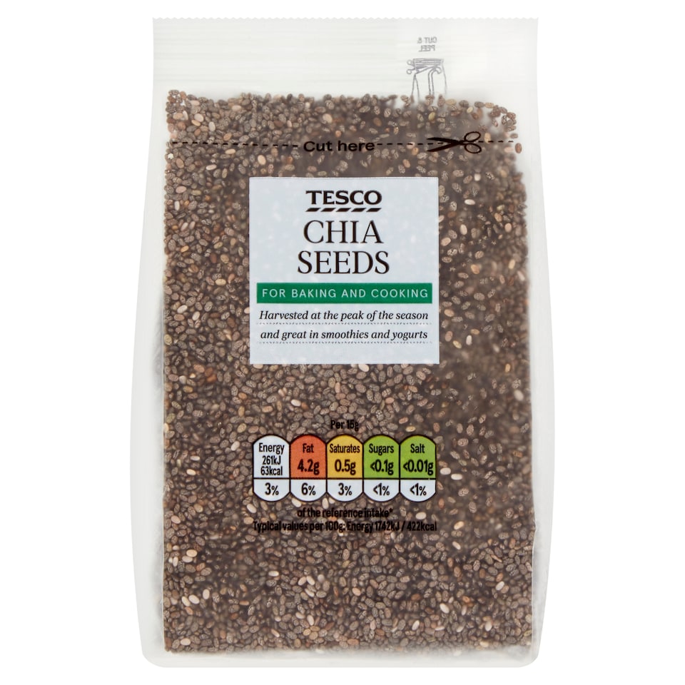 Tesco Chia Seeds 100G