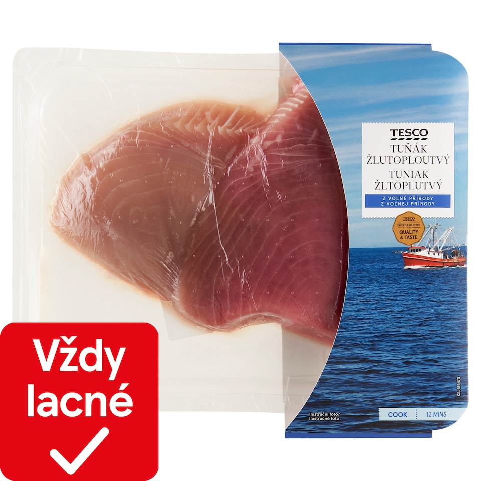 Tesco Tuniak žltoplutvý steak chladený