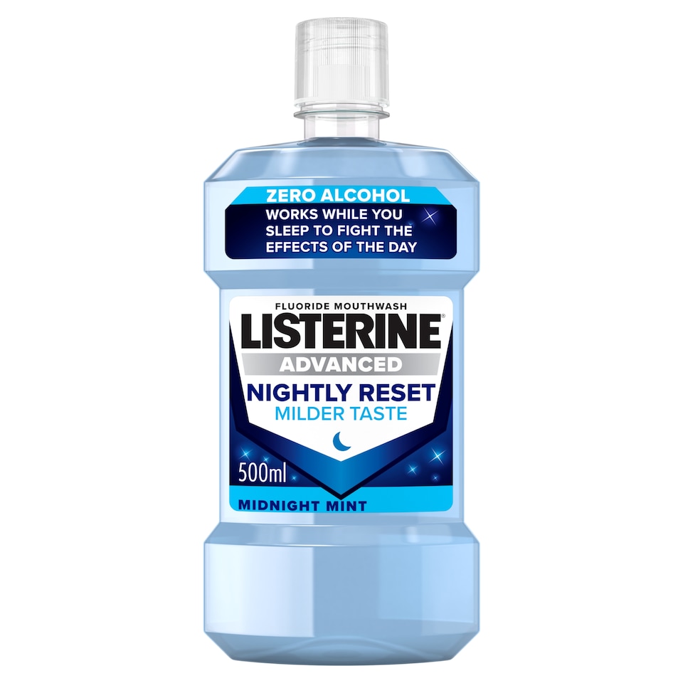 image 1 of Listerine Advanced Nightly Reset Mouthwash 500ml