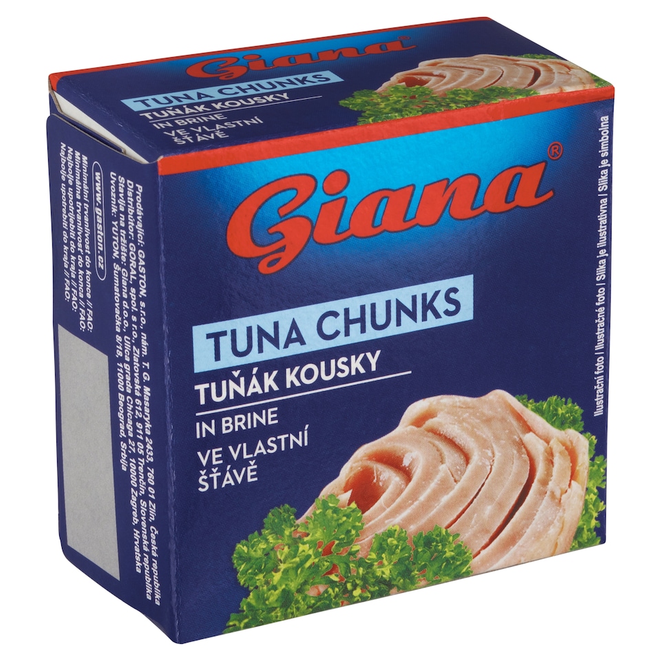 image 1 of Giana Tuna Chunks in Brine 80g
