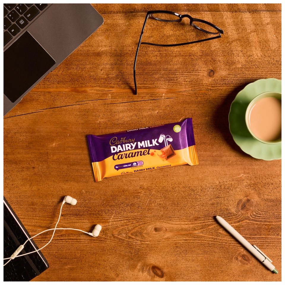 image 1 of Cadbury Dairy Milk Caramel Chocolate Bar 120g