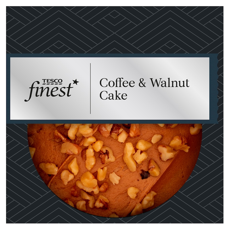 Tesco Finest Coffee and Walnut Cake