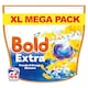 image 1 of Bold Extra Laundry Detergent Liquid Pods Freesia & Orange Blossom 44 Washes 976.8g