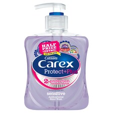 Carex Protect Plus Sensitive Handwash 250Ml