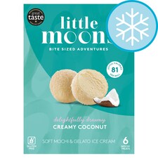Little Moons 6 Creamy Coconut Treats 192g Tesco Groceries