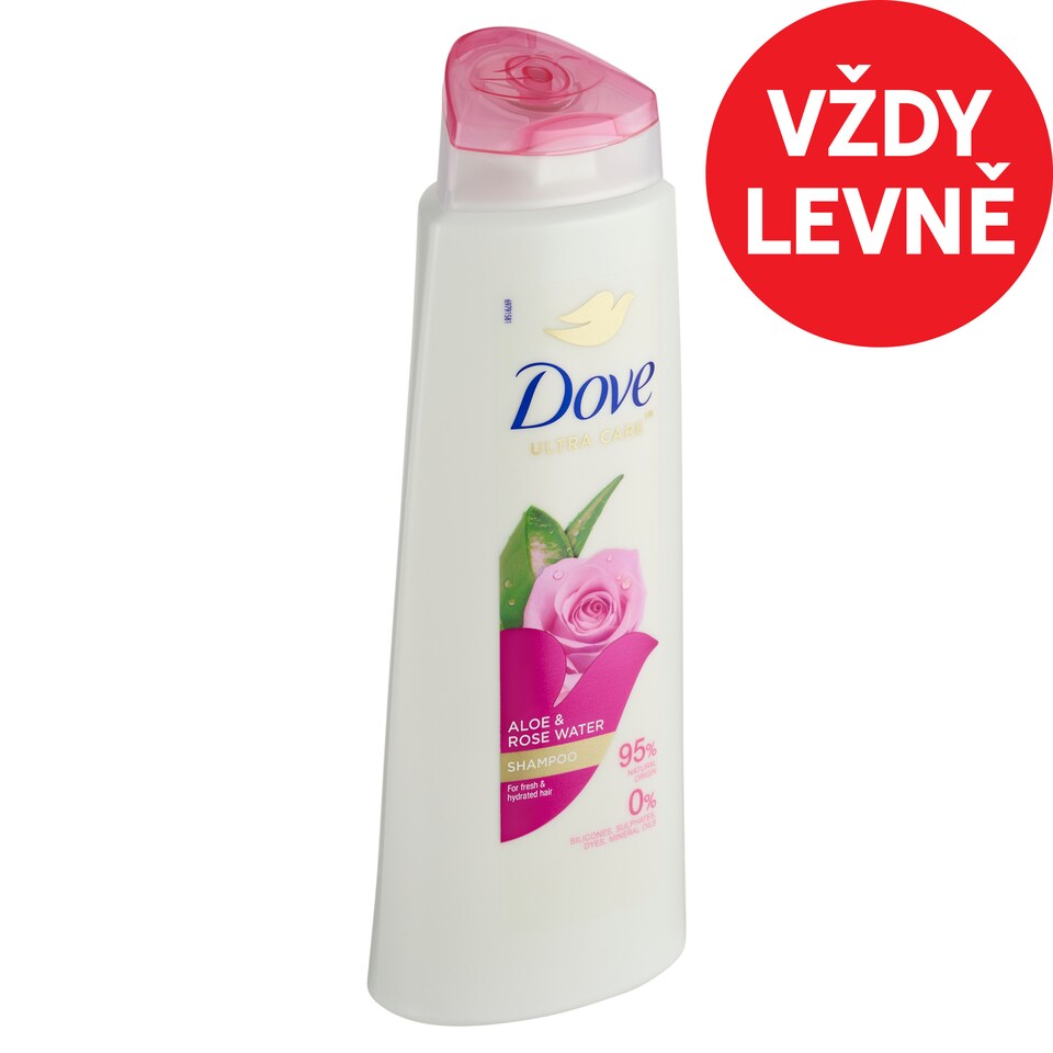 Dove Ultra Care Aloe & Rose Water Shampoo 400ml