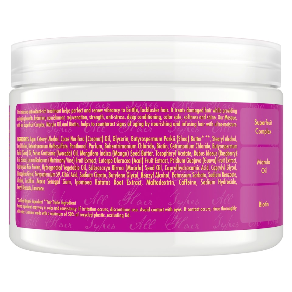 image 1 of Shea Moisture 10 In 1 Multi Benefit Hair Masque355ml