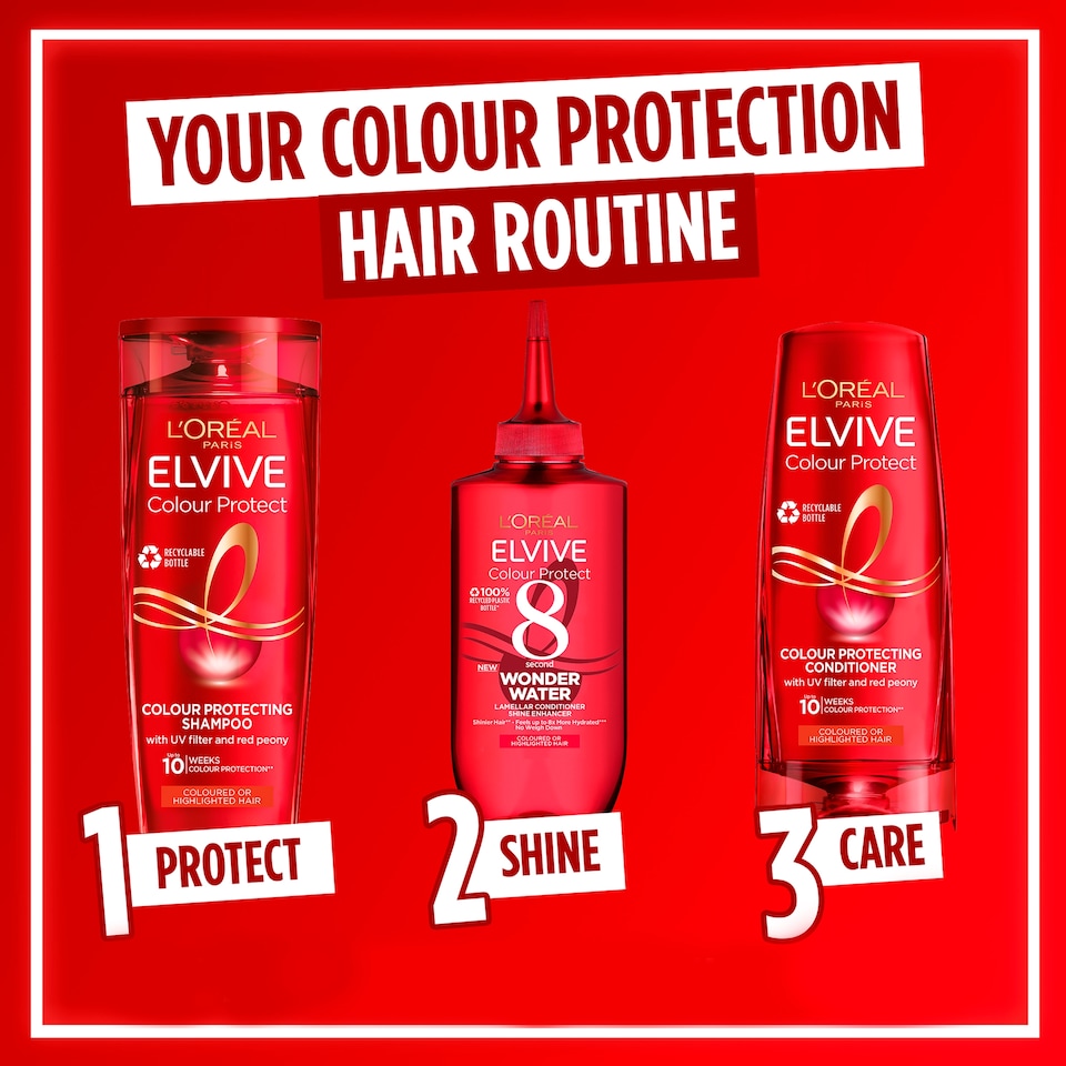 image 1 of L'Oreal Elvive Colour Protect Shampoo 250Ml