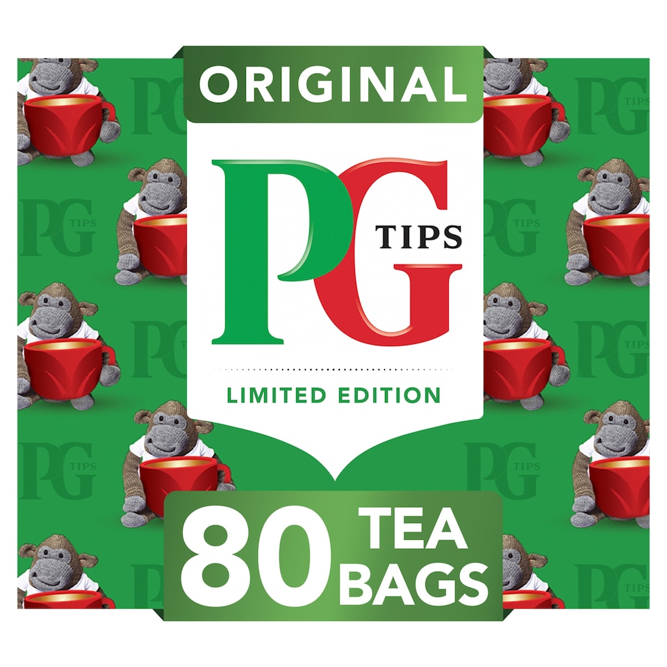 image 1 of PG Tips Original Tea Bags 80 Pack 232g
