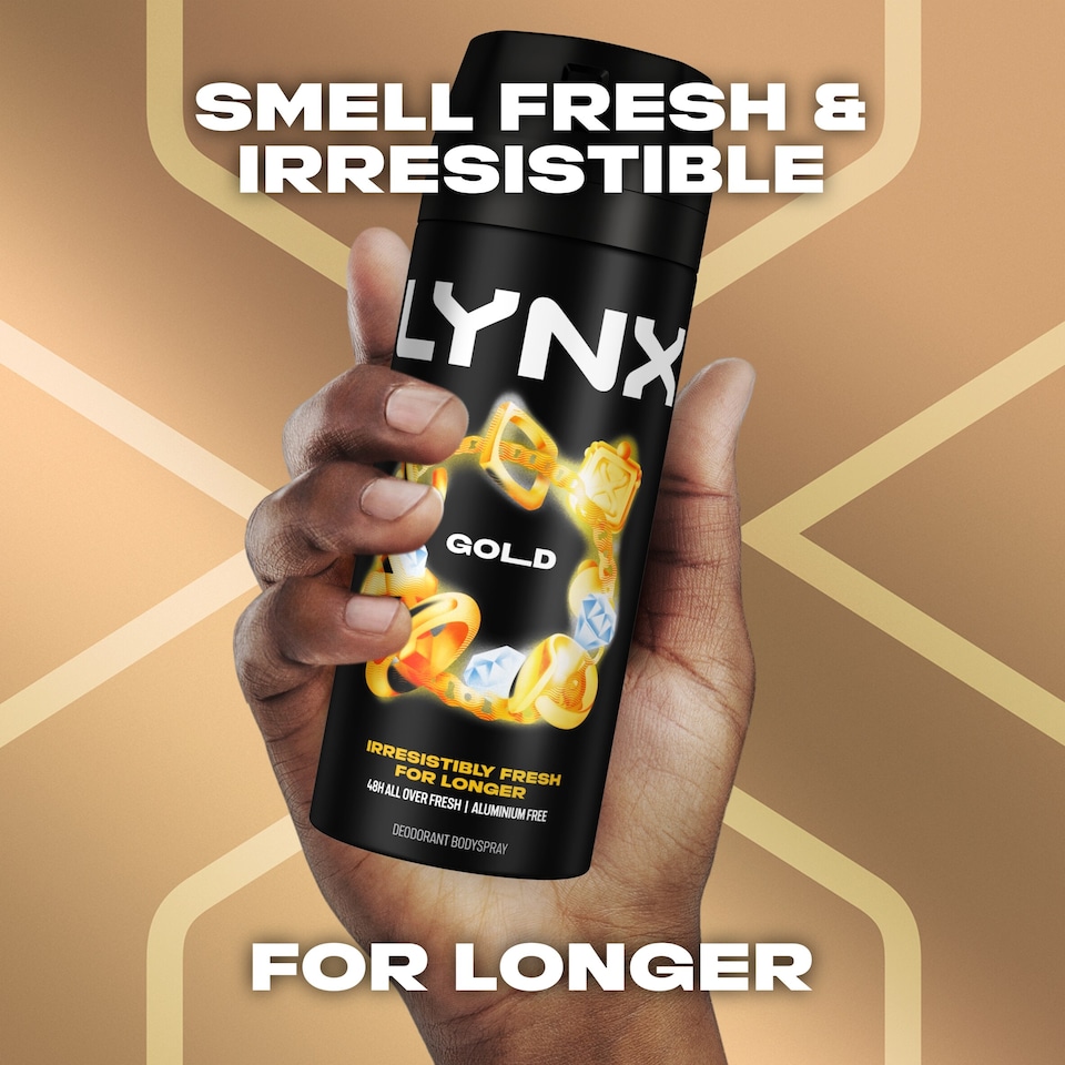 image 1 of Lynx Gold 48h Deodorant Bodyspray 150ml