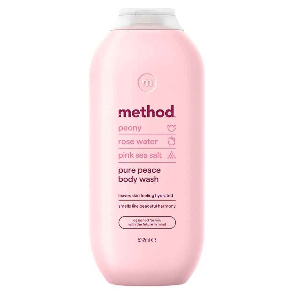 image 1 of method body wash pure peace 532ml