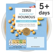 Tesco Reduced Fat Houmous 200g 
