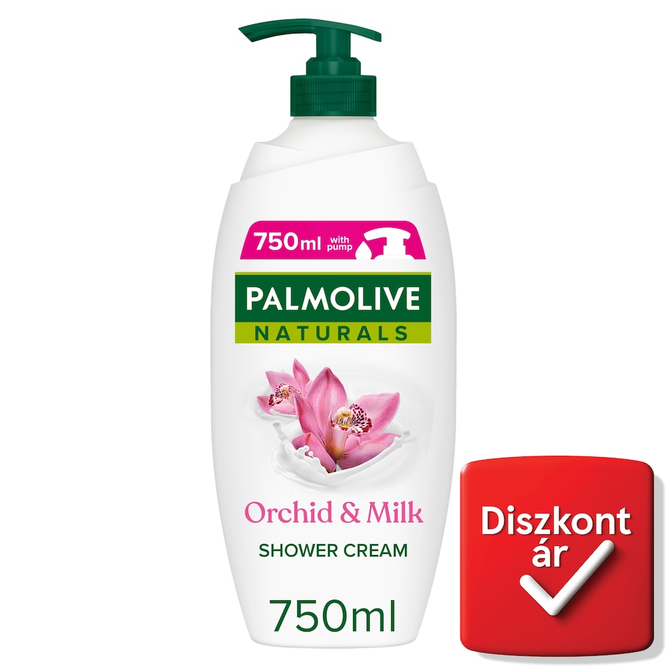 image 1 of Palmolive Naturals Orchid & Milk shower gel 750 ml