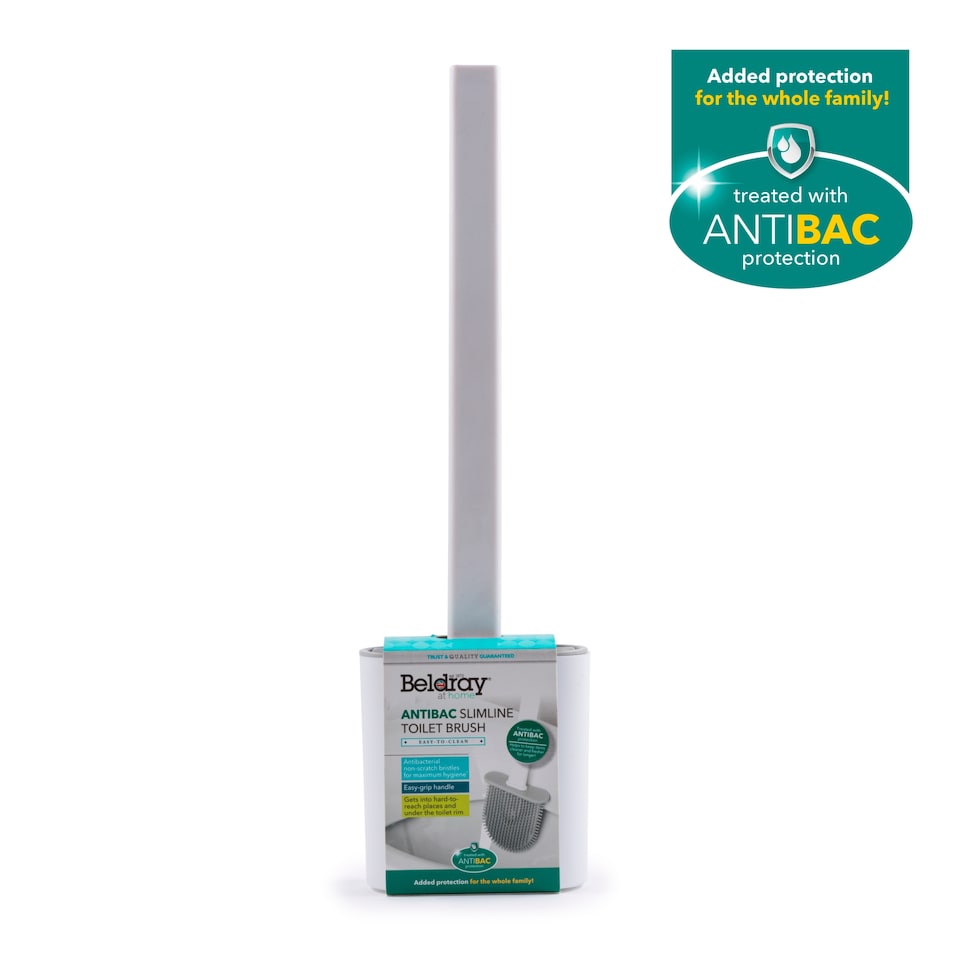 image 1 of Beldray Antibacterial Slimline Toilet Brush