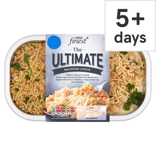 Tesco Finest The Ultimate Macaroni & Cheese 700G Tesco Groceries