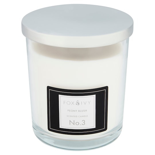 Fox & Ivy Scented Candle Peony Blush Tesco Groceries