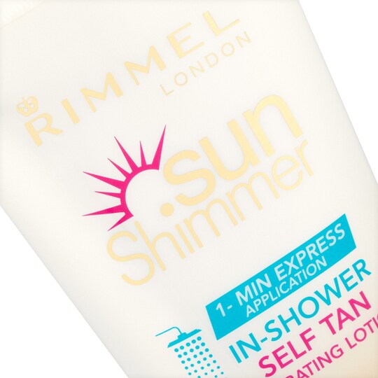 Rimmel Sun Shimmer Shower Self Tan Lotion 200Ml Tesco Groceries