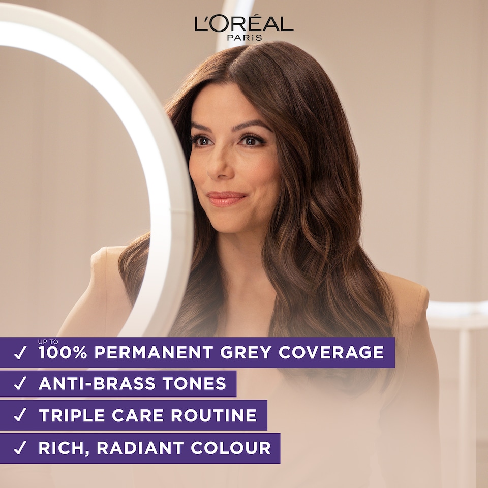 image 1 of L'Oreal Paris Excellence Core 5.11 Ultra Ash Light Brown Permanent Hair Dye