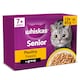 image 1 of Whiskas 7+ Senior Wet Cat Food Poultry Feasts In Gravy 12x85g