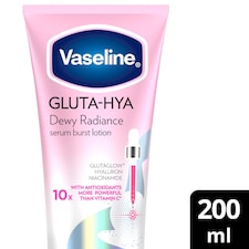 Vaseline Gluta-Hya Dewy Radiance Body Lotion Moisturiser 200ml