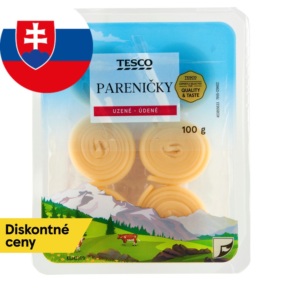 Tesco Pareničky údené 100 g