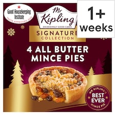 Mr Kipling Signature Collection 4 All Butter Mince Pies
