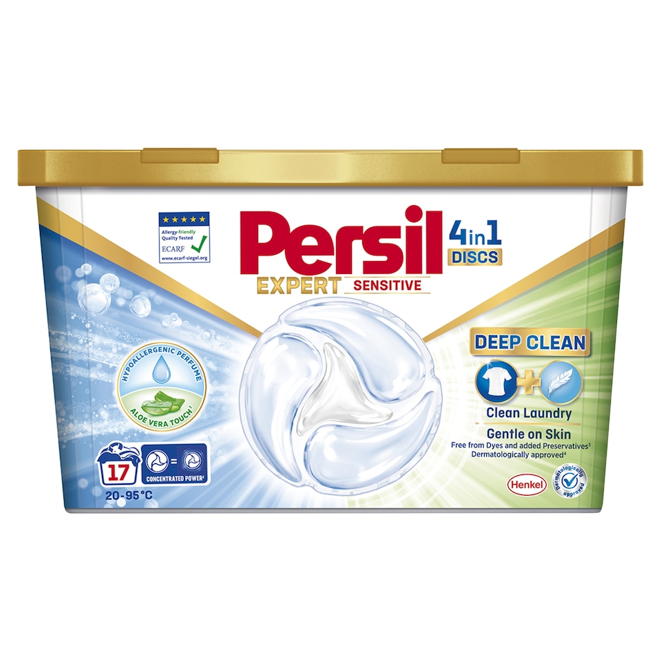 Persil Discs Expert Sensitive mosókapszula 17 mosás