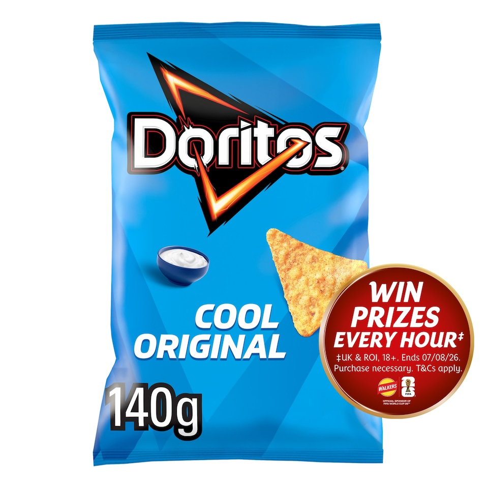 image 1 of Doritos Tortilla Chips Cool Original Sharing Bag Crisps 140g
