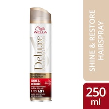 Wella Deluxe Style & Restore Hairspray 250Ml