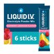 image 2 of Liquid I.V. Raspberry Lemonade Hydration Multiplier Electrolyte Powder Mix, 6 Sachets