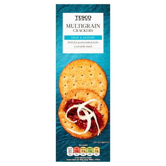 Tesco Multigrain Cracker 170G Tesco Groceries
