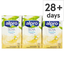 Alpro Soya Vanilla Milk 3X250ml
