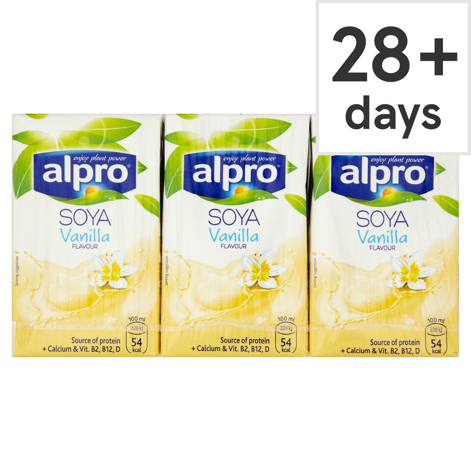 Alpro Soya Vanilla Milk 3X250ml