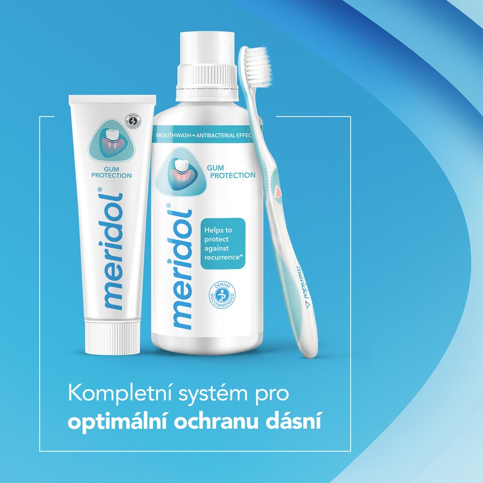 Obrázek 1 pro produkt meridol® Gum Protection ústní voda 400 ml