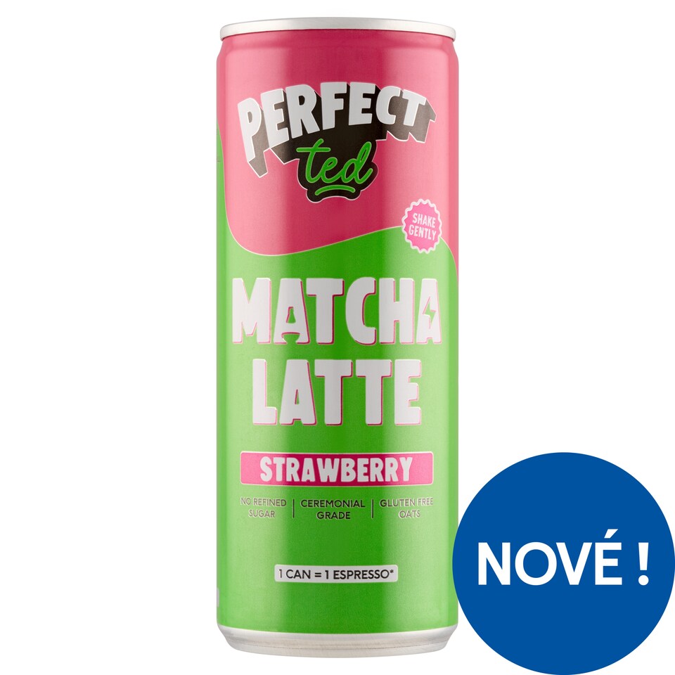 Perfect Ted Matcha Latte Strawberry 250ml