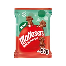 Maltesers Mint Chocolate Mini Reindeers 59G