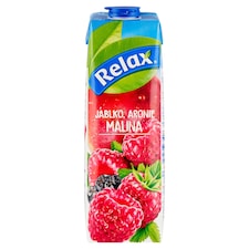 Relax Jablko, aronie, malina 1l