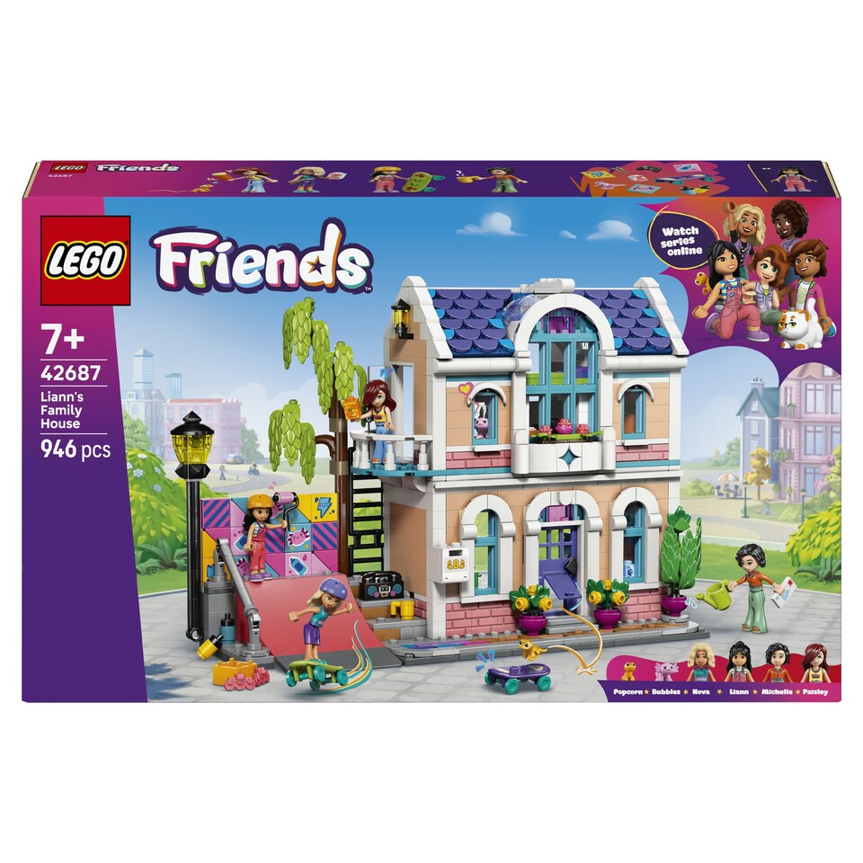 Obrázek 1 pro produkt LEGO Friends 42687 Liann a její rodinný dům