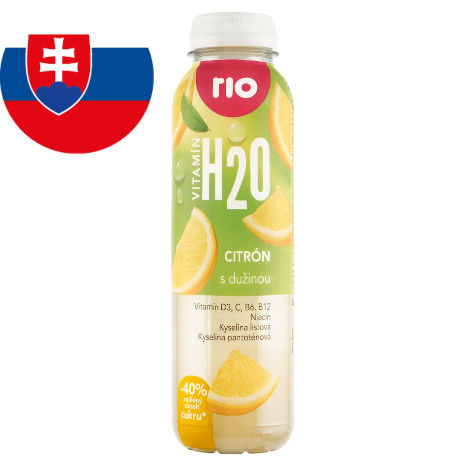 obrázok 1 z Rio Vitamín H2O citrón s dužinou 400 ml