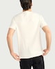 image 3 of F&F Pure Cotton Slogan T-Shirt in Ecru