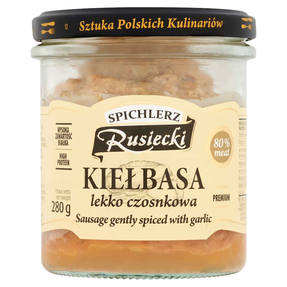 Spichlerz Kielbasa Lekko Czosnkowa 280G
