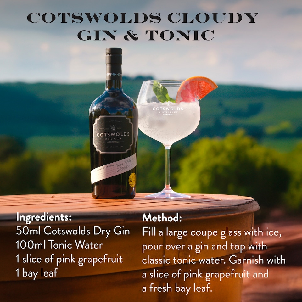image 1 of Cotswolds Dry Gin 70Cl