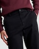 image 2 of F&F Cotton Rich Straight Leg Chino Trousers  in Black