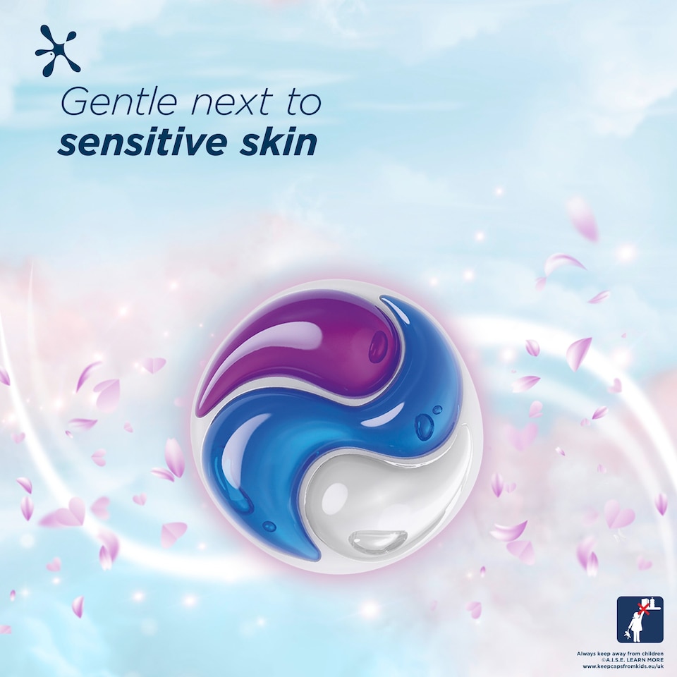 image 1 of Persil Pure Heaven Scent Non Bio Laundry Washing Capsules 33 Washes 696g