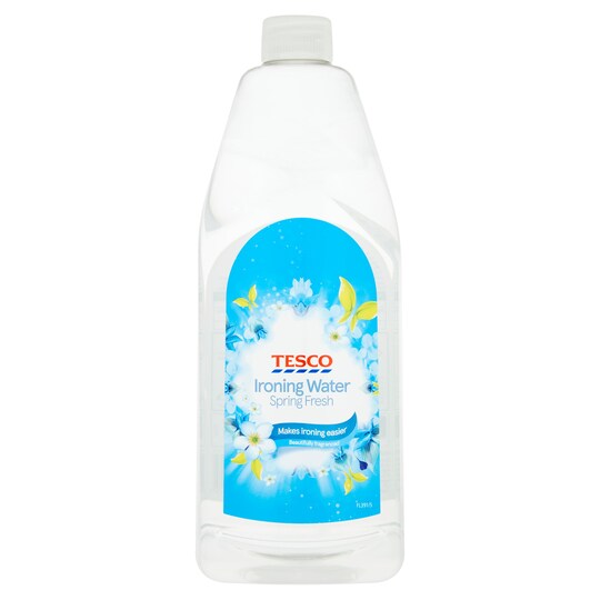 Tesco Ironing Water Spring Fresh 1Lt Tesco Groceries
